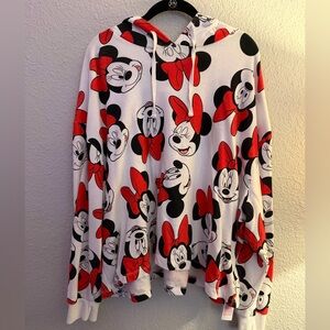 Disneyland Minnie Mouse Cropped Hoodie